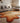 Handmade Modern Orange Gradient Wool Carpet