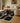 Obsidian Flow Wool Rug – Modern Abstract Pattern