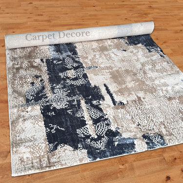Vintage Insignia Hand Silk Carpet
