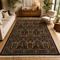 Royal Ebony Tree of Life Persian Carpet & Rug
