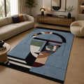Cubist Muse Hand Tufted Wool Rug