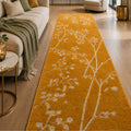 Golden Meadow Hand Tufted Wool Runner Rug