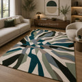 Radiant Prism Hand Tufted Wool Rug