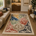 Harmony Bloom Hand Tufted Wool Rug