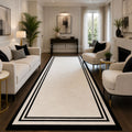 Regent Ivory Border Wool Rug