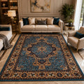 Royal Azure Medallion Persian Carpet