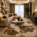 Imperial Earth Bloom Abstract Carpet