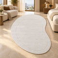 Ivory Serenity Sculpted Luxury Rug