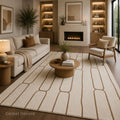 Linen Flow Hand-Tufted Wool Rug