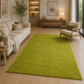 Lime Luxe Hand Tufted Wool Rug
