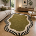 Olive Oasis Organic Rug
