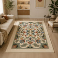 Verdant Bloom Hand Tufted Wool Rug