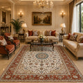 Royal Ivory Floral Persian Rug