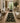 Olive Orbit Geometric Hand Tufted Wool Runner