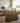 Olive Green and Burnt Orange Hand Tufted Wool Carpet