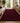 Burgundy Plush Shag Rug