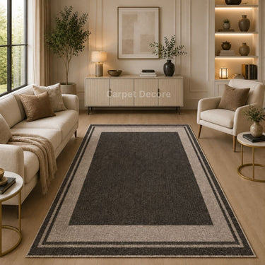 Ashford Bordered Hand-Tufted Wool Rug