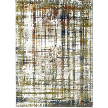 Imperial Olive Abstract Carpet