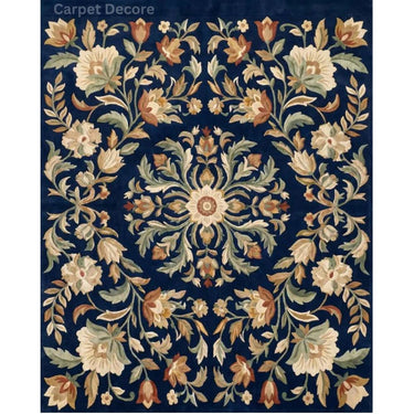 Imperial Bloom Hand Tufted Wool Rug