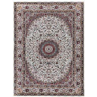 Ivory Heritage Medallion Persian Rug