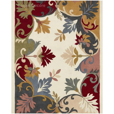 Autumn Elegance Hand Tufted Wool Rug