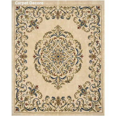 Ivory Royale Hand Tufted Wool Rug