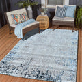 Turquoise Hand Silk Carpet