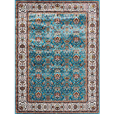 Royal Turquoise Floral Persian Carpet