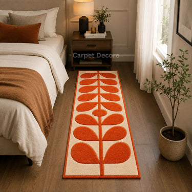 Terracotta Bloom Runner Rug