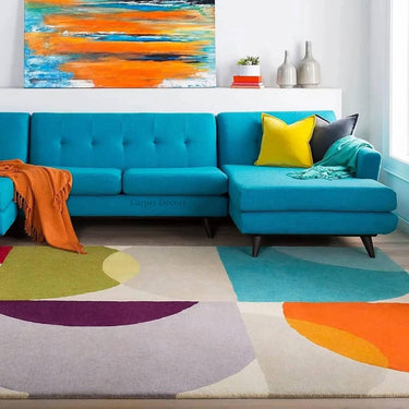 Modern Hand Tufted Woolen Carpet