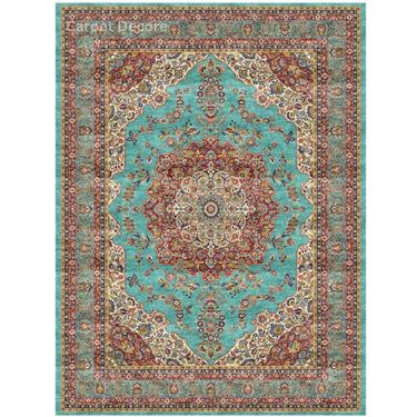 Regal Turquoise Persian Carpet