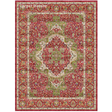 Royal Crimson Garden Persian Rug