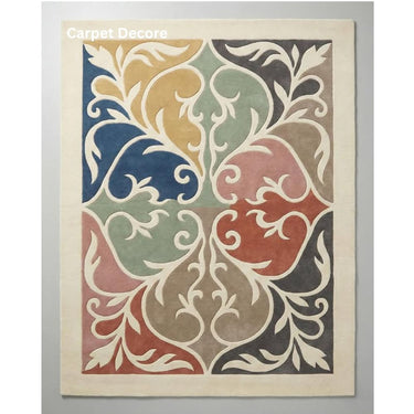 Harmony Bloom Hand Tufted Wool Rug