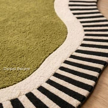 Olive Oasis Organic Rug