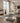 Handmade Abstract Wool Rug – Black & White Modern Wave Design
