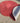 Red Abstract Interlocking Design Carpet