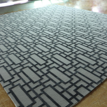 Geometric Handtufted Luxury Carpet For Living Room
