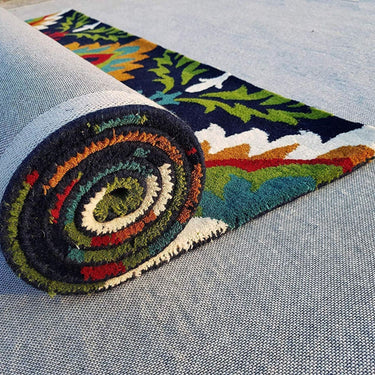 Handwoven Pure Woolen Thick Tufted Carpet