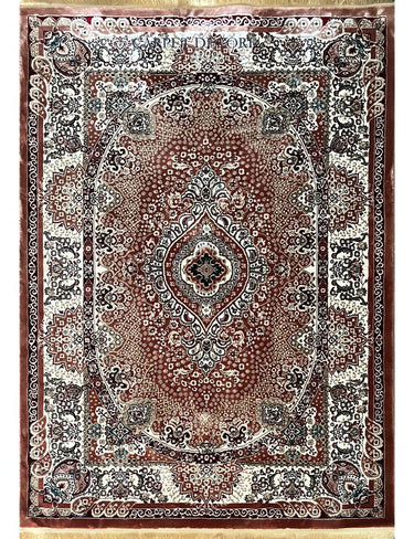 Painted Memories Hand Silk Carpet