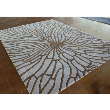 Hand Tufted Radial Pattern Carpet